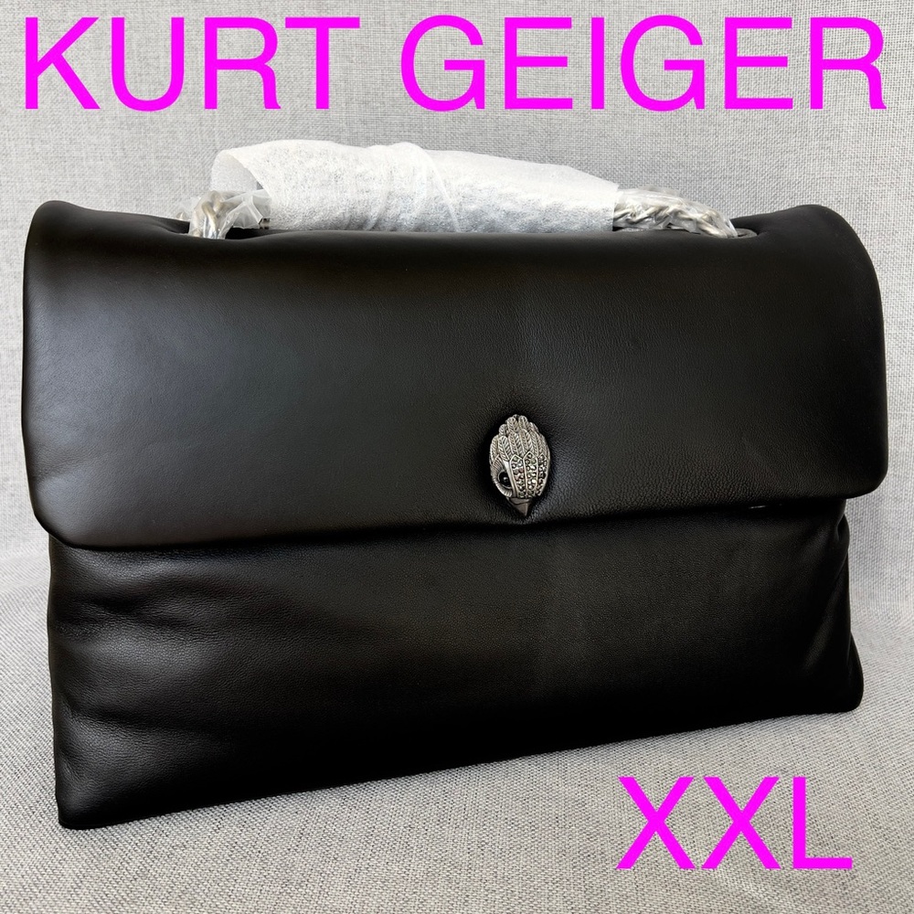 KURT GEIGER Kew XXL Extra Large Leather Shoulder Bag